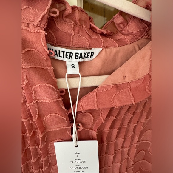 Elia Dress, Coral Blush by Walter Baker size Small - Picture 6 of 8